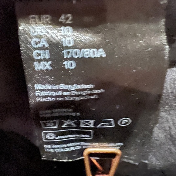 H&M DIVIDED Black Skinny Ankle Jeans Size 10 Women’s - Picture 4 of 6